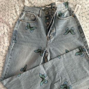 Pacsun Butterfy Jeans